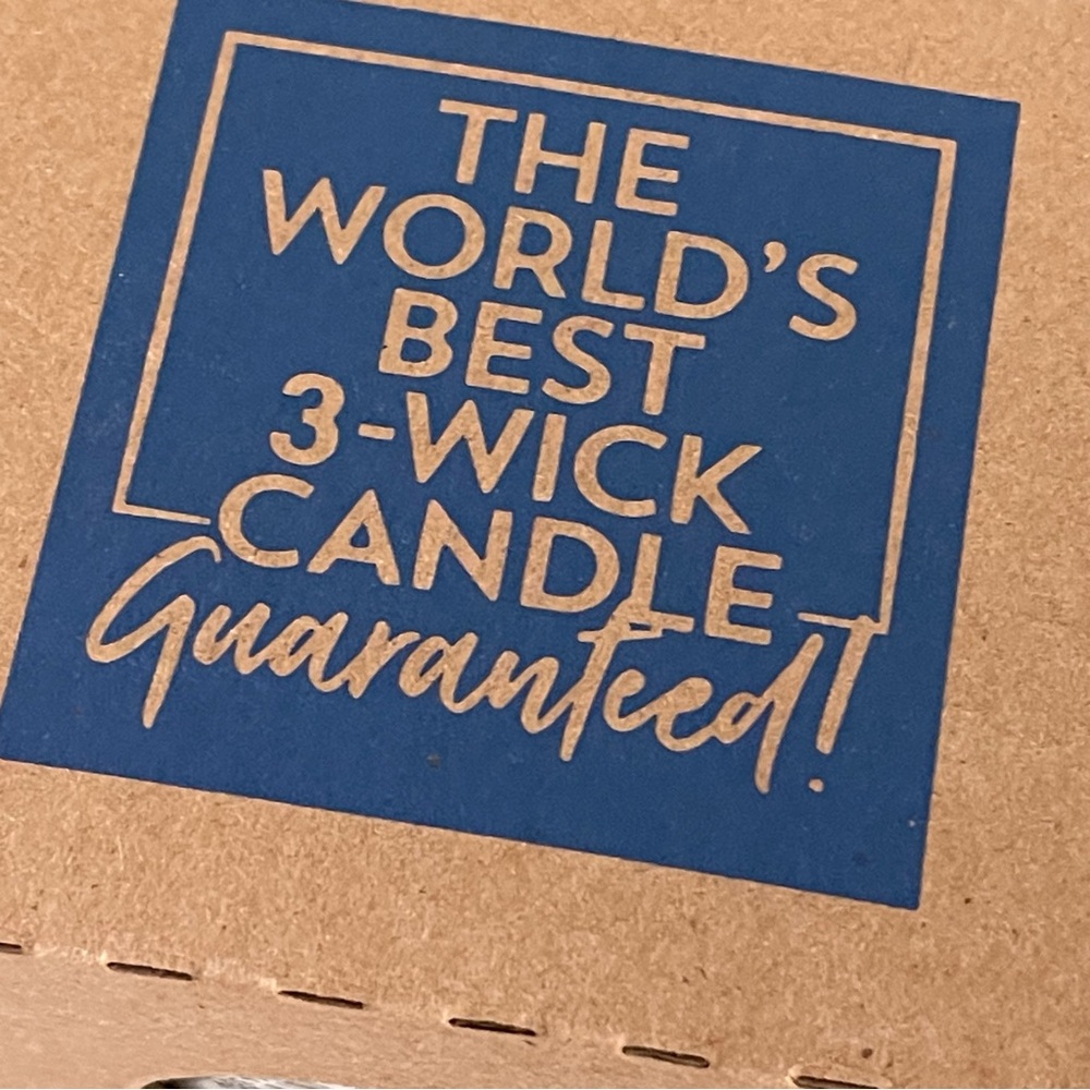 White Barn Carmel Frappuccino Three Wick Scented Candle - Picture 10 of 10